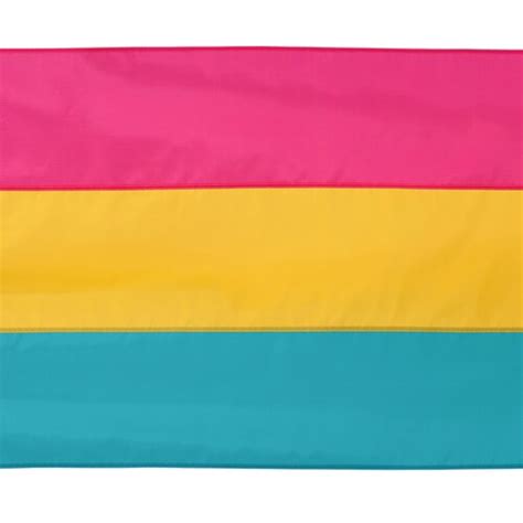 Pansexual Pride Flag Hand Sewn Pan Pride Flag Custom Sizes Etsy