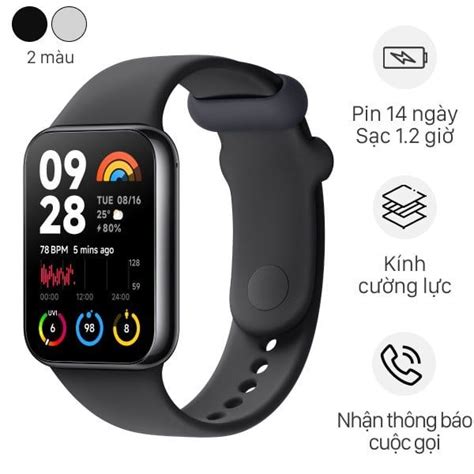 Vòng đeo tay thông minh Mi Band 8 Pro quốc tế Giá tốt Cửa Hàng TCS