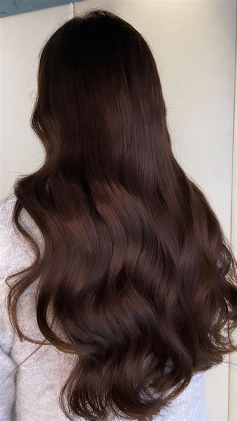 Rich Chocolate Brown Hair Pinterest