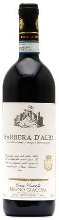 Bruno Giacosa Casa Vinicola Barbera D Alba Other Reds Wineseek