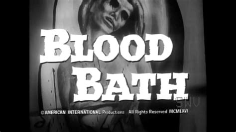 Blood Bath 1966 Trailer Bloodbath Bloodbathtrailer Youtube