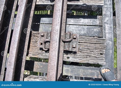 The Old Historical Abandoned Railway Track Stock Photo Image Of