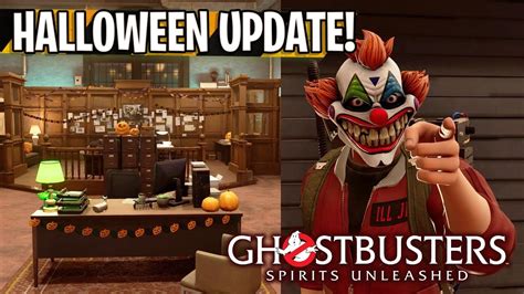 Ghostbusters Spirits Unleashed Launches Halloween Update Youtube