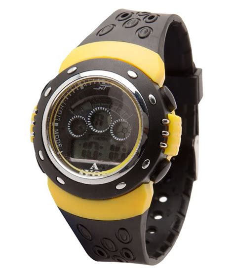 A Avon Black Pu Digital Watch Price In India Buy A Avon Black Pu