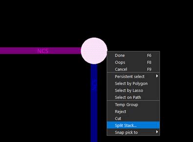 Allegro Tip Of The Week Deleting A Via In A Stack Allegro X Pcb