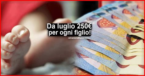 Assegno Unico Figli Euro Nel