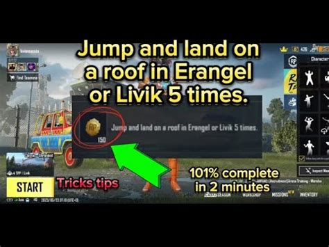 Jump And Land On A Roof In Erangel Or Livil Times Youtube