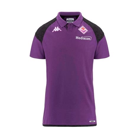 Polo Kappa ACF Fiorentina Fanswear 2023 2024 Purple Fútbol Emotion