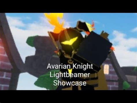 Lightbeamer Showcase Avarian Knight Skin Tower Blitz Youtube