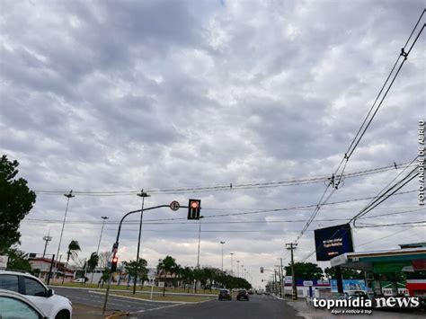 Sextou Com Tempo Nublado E Previsão De Chuva Em Mato Grosso Do Sul