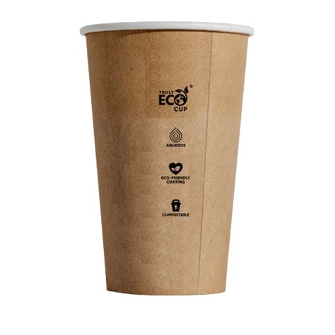 Oz Kraft Truly Eco Single Wall Coffee Cup Food Packaging Online