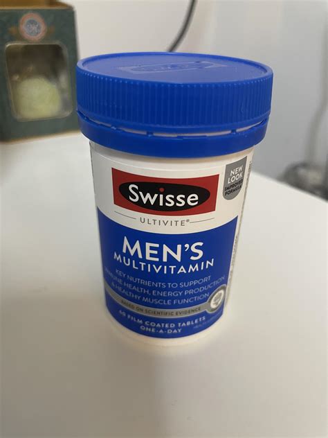 Swisse Ultivite Men S Multivitamin By Swisse Review Vitamins And Supplements