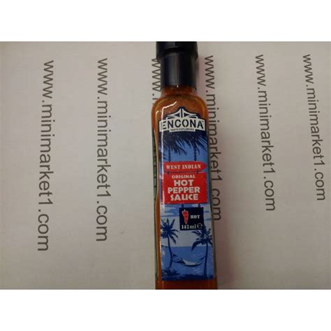 ENCONA WEST INDIAN ORIGINAL HOT PEPPER SAUCE ML