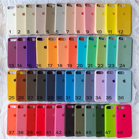 Funda De Silicona Iphone 12 11 Pro Max Mini 7 8 7plus 8plus 7 8