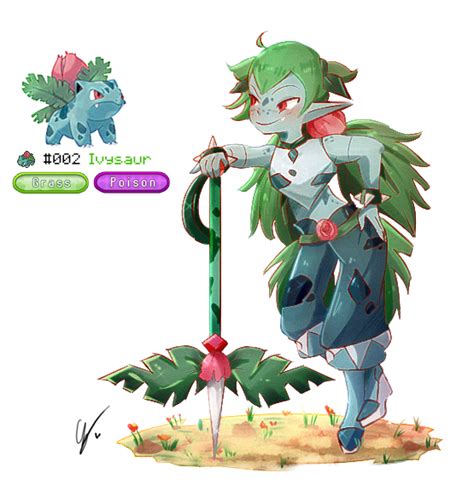 002 Ivysaur By Iingo On Deviantart