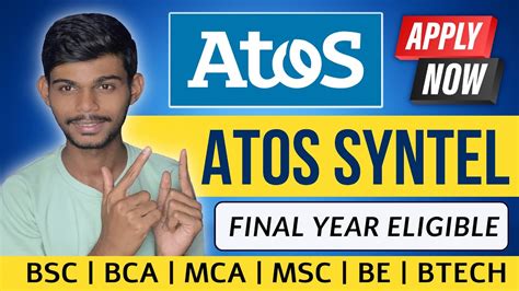 Atos Syntel Recruitment Drive 2023 For Engineering Bca Bsc Students