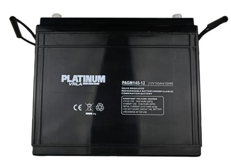 Platinum AGM Battery 145Ah 12V Leading Edge Turbines Power Solutions