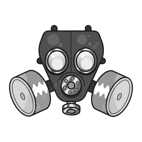 Vector Gas Mask Icon Suitable For Web And Desktop Design Depicting Protection From Chemical