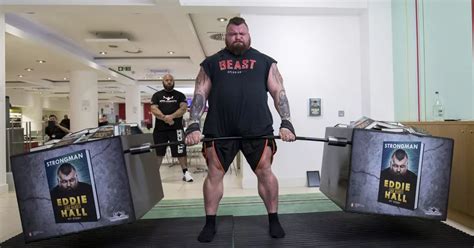 Eddie Hall Looks Shredded After Losing Four Stone As Britains