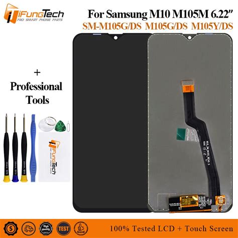 For Samsung Galaxy M10 2019 Sm M105 M105f M105g Ds Lcd Display Touch Screen Digitizer Assembly