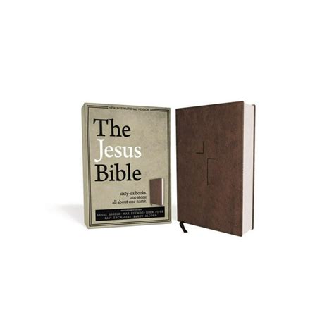 The Jesus Bible Niv Edition Imitation Leather Brown Other