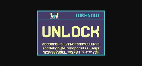 unlock font font canyon