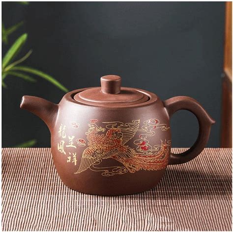 Amazon Chinese Tea Pot Yixing Purple Clay Teapots Flower And Bird