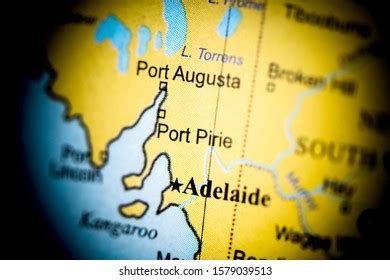 Port Pirie Australia On Geography Map Stock Photo 1579039513 | Shutterstock