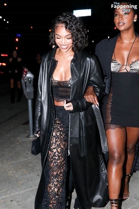 Lori Harvey Flashes Her Nude Tits While Leaving Kendall Jenners FWRD Launch In LA Fappening