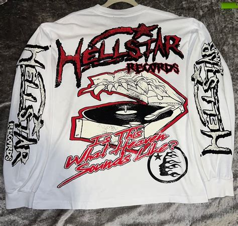 Streetwear Hellstar Records T Shirt Grailed