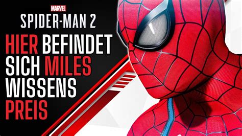 Spiderman Miles Wissenschaftspreis Finden Einfach Loslassen