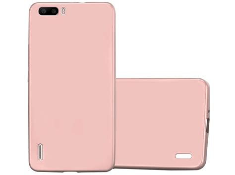 Cadorabo Tpu Matt Metallic H Lle Backcover Honor Plus Metallic