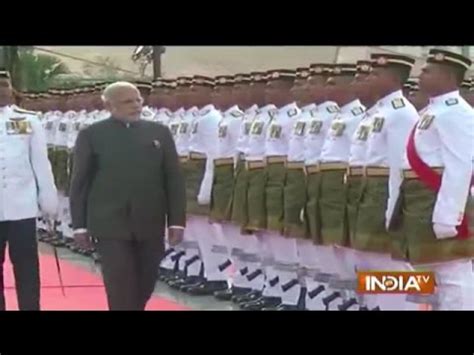 Pm Narendra Modi Accorded Ceremonial Guard Of Honour In Kuala Lumpur