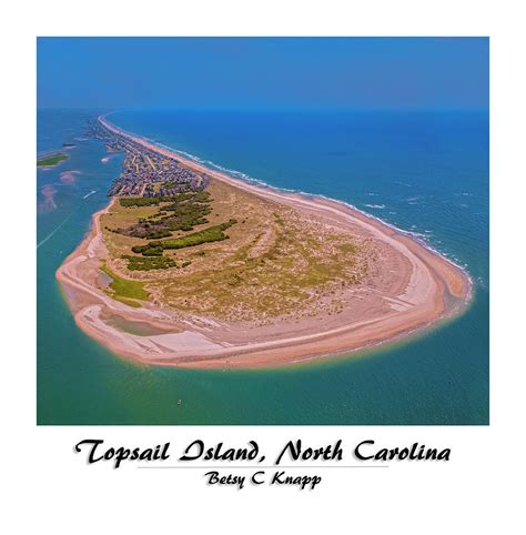 Topsail Aerial Custom Photograph By Betsy Knapp Pixels