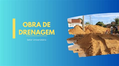 Prefeitura De Água Boa Inicia Obra De Drenagem No Bairro Universitário