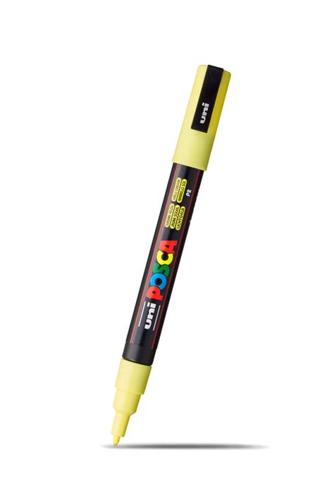 Posca Pc M Paint Marker Fine Bullet Tip Sunshine Yellow Posca Nz