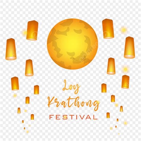 Loy Krathong Festival Vector Hd Png Images Loy Krathong Festival