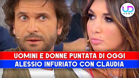 Uomini E Donne Puntata Di Oggi Alessio Infuriato Con Claudia