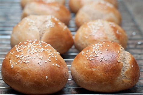 Hamburger Buns (and a little BUN) in the Oven! - Served From Scratch