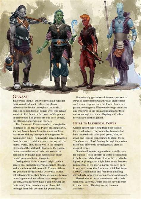 Dnd 5e Homebrew Races Almanac Dungeons And Dragons Homebrew Dungeons