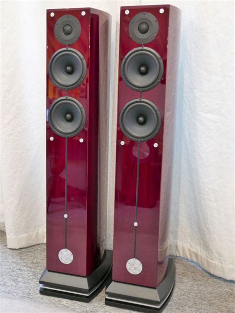 Enceintes ATOHM GT2 HD Rosewood la paire hifi Espace Cinéma