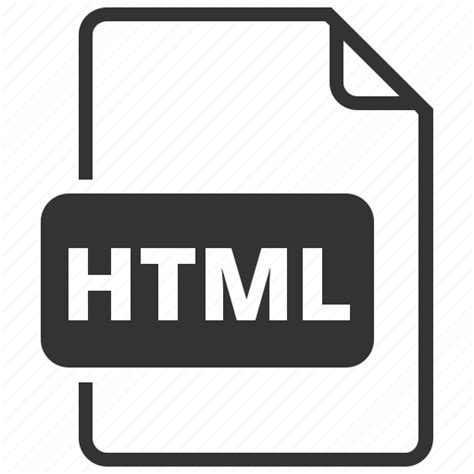 File Format Html Hypertext Markup Language Icon Download On Iconfinder