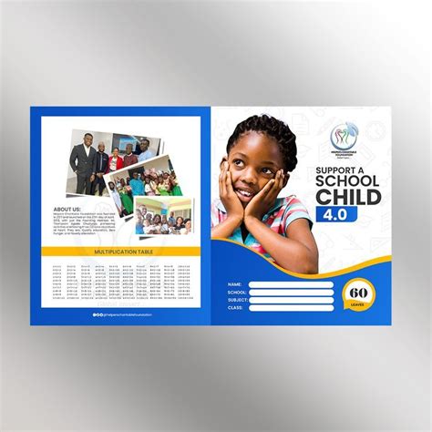 Exercise Book Cover Design Book Cover Design Template Booklet Cover