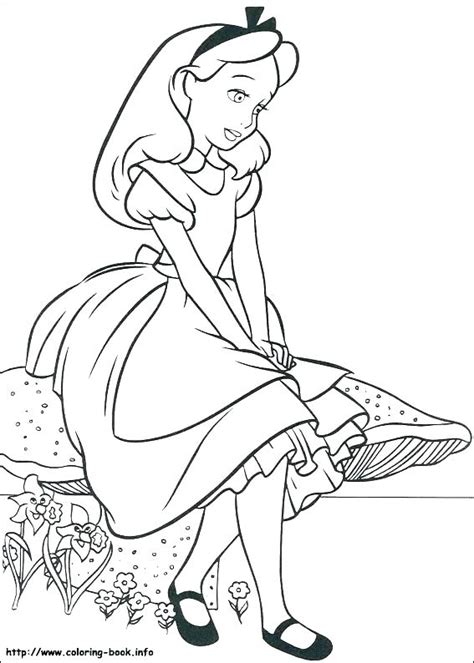 Alice In Wonderland Mad Hatter Coloring Pages At GetDrawings Free