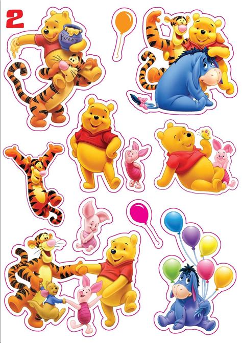 Topo De Bolo Ursinho Pooh Para Imprimir Pooh Ursinhopooh Winniethepooh