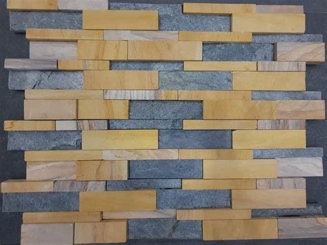 Brown Stone Wall Panel Material Sandstone In Jaipur Subala Exports