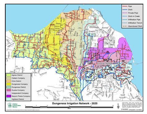 Sequim Irrigation Map - Sequim Irrigation