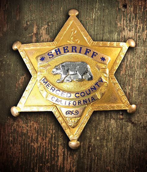 History of the Badge | Merced County, CA - Official Website