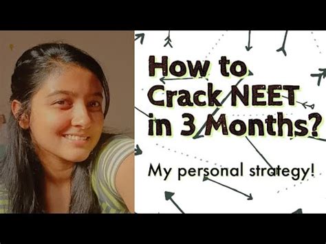 How To Crack NEET In 3 Months My Strategy For You YouTube