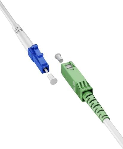 Goobay C Ble Fibre Optique Ftth Monomode Os Simplex Sc